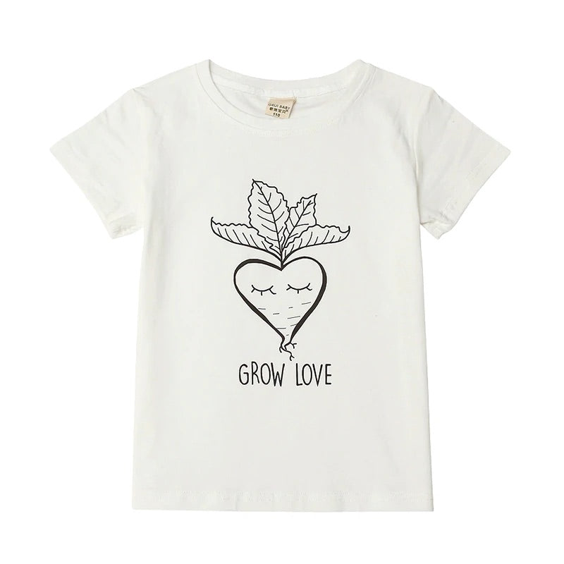Unisex Toddler “Grow Love” Tee 1-6 Years