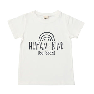 Unisex Toddler & Big Kid “Human Kind “ Tee